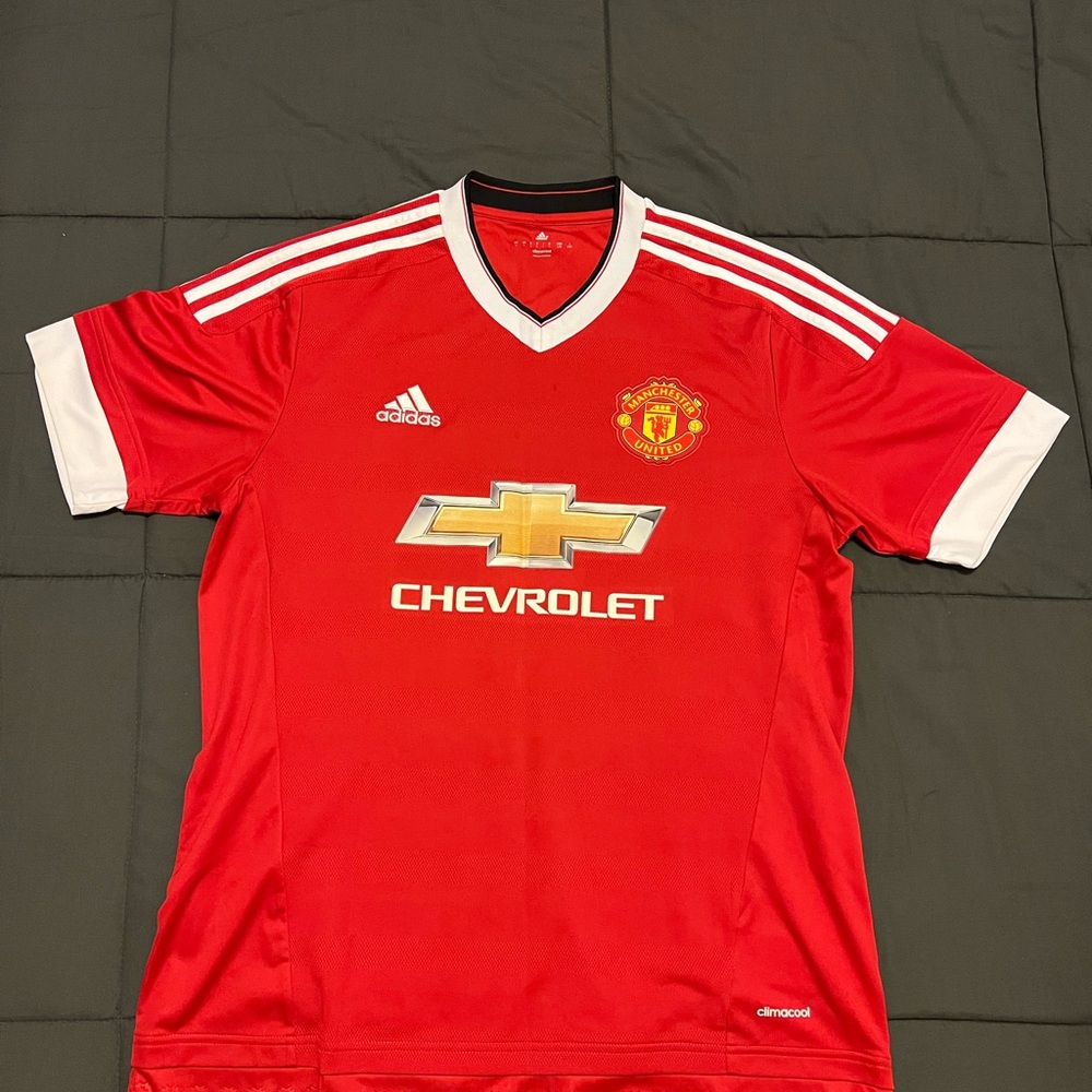 Adidas Red Manchester United Jersey